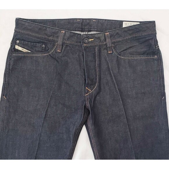 Diesel Industries Mens Viker 0088Z Dark Denim Pants Jeans 36" - Picture 2 of 11